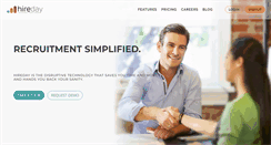 Desktop Screenshot of hireday.com